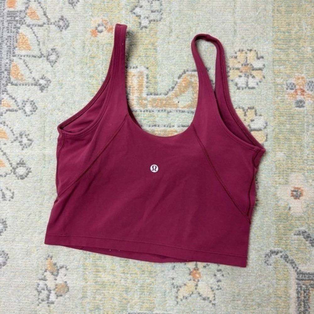 Lululemon Align Top rose pink mauve size 6 - Picture 2 of 4